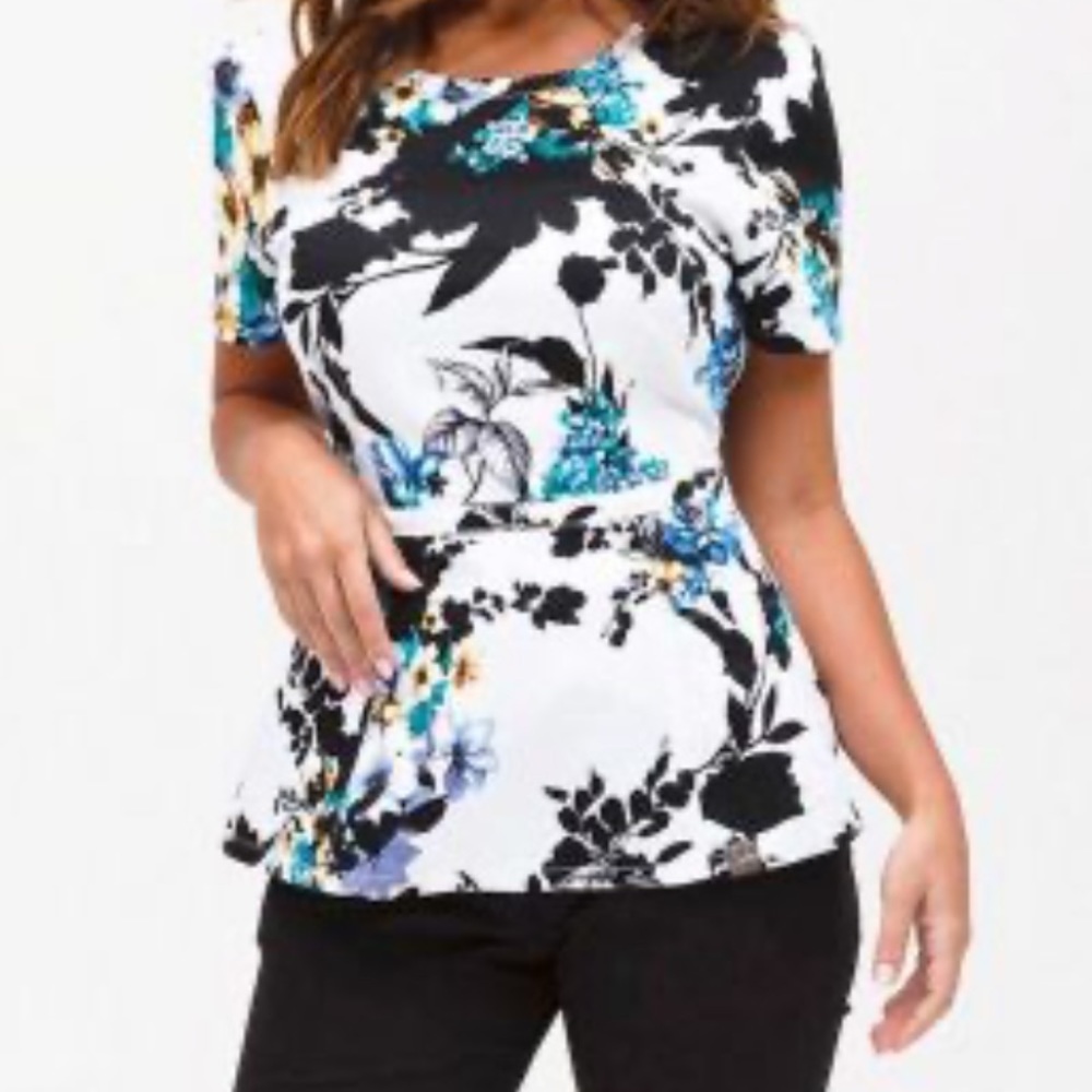 Jaanuu xs peplum top